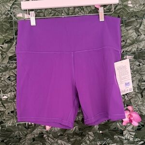 lululemon athletica Purple Bike Shorts